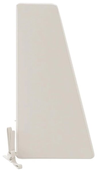 Jastuk za naslon SOEST 100% poliester Bijela 60 x 20 x 40 cm - Bijela 60 x 20 x 40 cm Melange