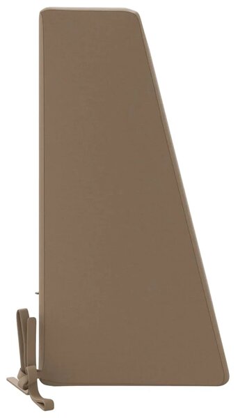 Jastuk za naslon SOEST 100% poliester Sivosmeđa 60 x 20 x 40 cm - Sivosmeđa 60 x 20 x 40 cm Melange
