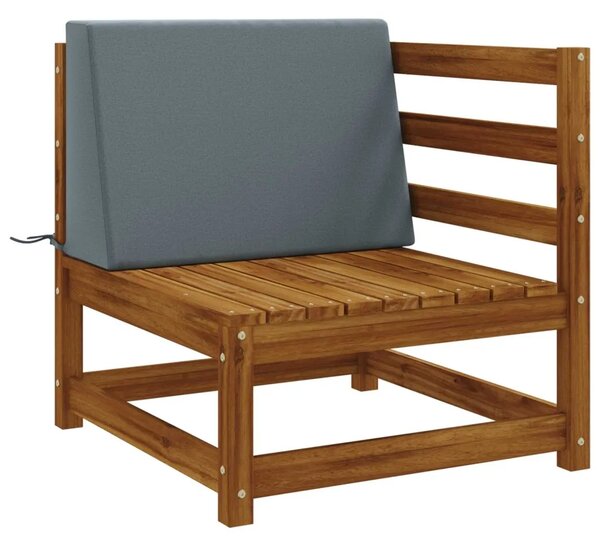 Jastuk za naslon SOEST 100% poliester Plava 60 x 20 x 40 cm - Plava 60 x 20 x 40 cm Melange