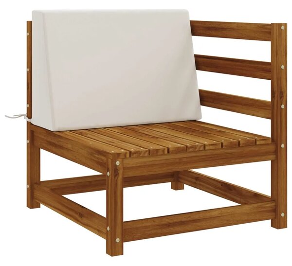 Jastuk za naslon SOEST 100% poliester Bijela 60 x 20 x 40 cm - Bijela 60 x 20 x 40 cm Melange