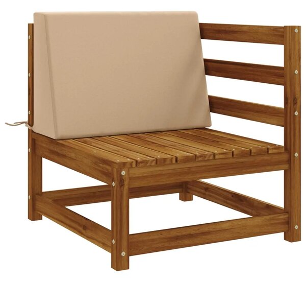 Jastuk za naslon SOEST 100% poliester Pijesak 60 x 20 x 40 cm - Pijesak 60 x 20 x 40 cm Melange