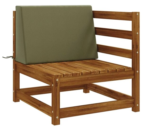 Jastuk za naslon SOEST 100% poliester Maslinastozelena - Maslinastozelena 60 x 20 x 40 cm Melange