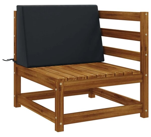 Jastuk za naslon SOEST 100% poliester Tamno plava - Tamno plava 60 x 20 x 40 cm Melange