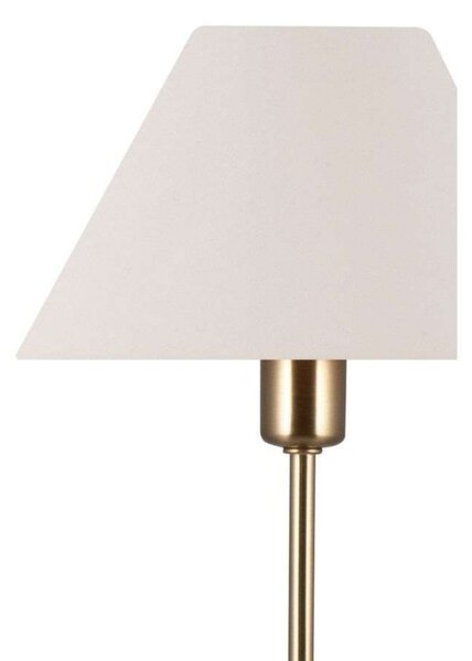 Globen Lighting Stolna lampa IRIS, krem, visina 51 cm, Bež, Dnevni boravak/blagovaonica, Staklo