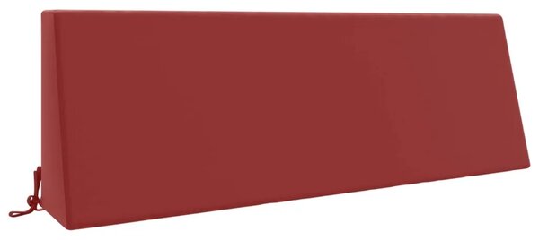 Jastuk za naslon SOEST 100% poliester boja crnog vina - boja crnog vina 120 x 20 x 40 cm Poliester