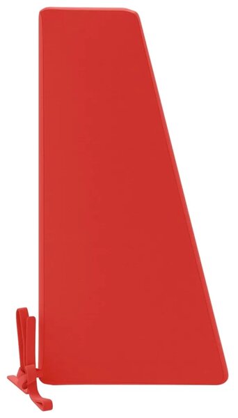 Jastuk za naslon SOEST 100% poliester Crvena 120 x 20 x 40 cm - Crvena 120 x 20 x 40 cm Poliester