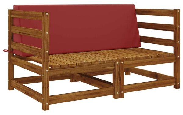 Jastuk za naslon SOEST 100% poliester boja crnog vina - boja crnog vina 120 x 20 x 40 cm Poliester