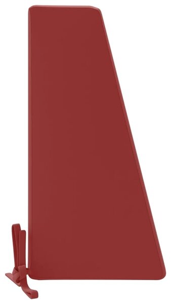 Jastuk za naslon SOEST 100% poliester boja crnog vina - boja crnog vina 120 x 20 x 40 cm Poliester