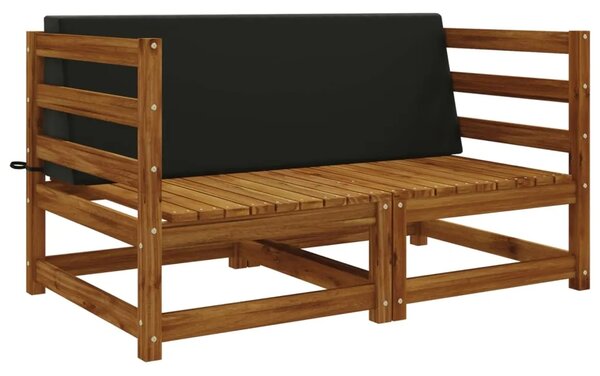 Jastuk za naslon SOEST 100% poliester Crna 120 x 20 x 40 cm - Crna 120 x 20 x 40 cm Poliester