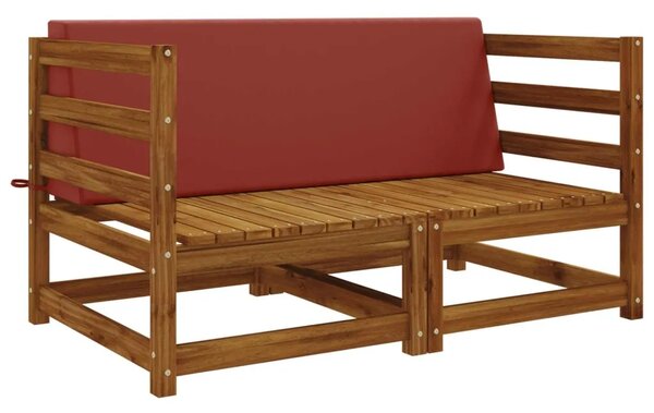 Jastuk za naslon SOEST 100% poliester Crvena 120 x 20 x 40 cm - Crvena 120 x 20 x 40 cm Melange