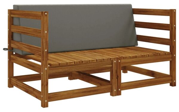 Jastuk za naslon SOEST 100% poliester Siva 120 x 20 x 40 cm - Siva 120 x 20 x 40 cm Melange