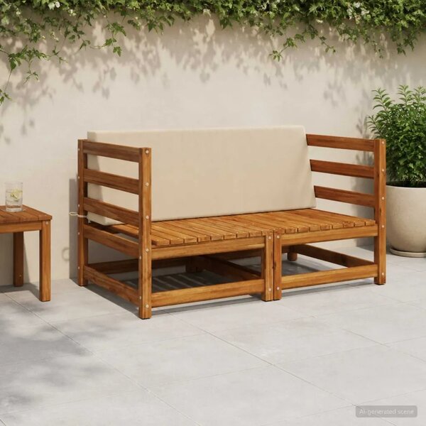 Jastuk za naslon SOEST 100% poliester Bež 120 x 20 x 40 cm - Bež 120 x 20 x 40 cm Poliester