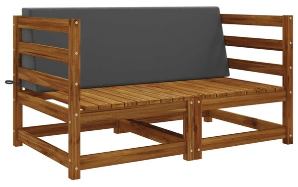 Jastuk za naslon SOEST 100% poliester Antracit 120 x 20 x 40 cm - Antracit 120 x 20 x 40 cm Poliester