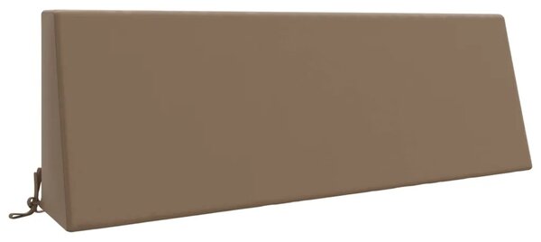 Jastuk za naslon SOEST 100% poliester Sivosmeđa - Sivosmeđa 120 x 20 x 40 cm Melange