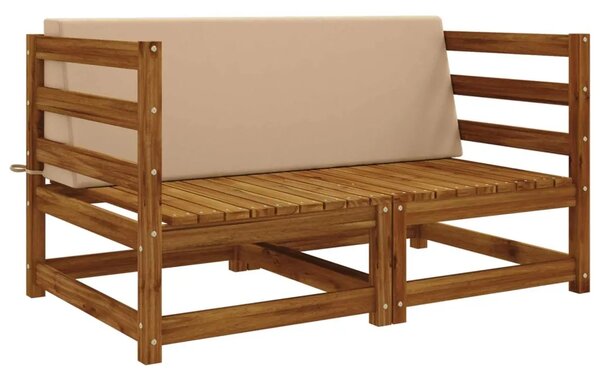 Jastuk za naslon SOEST 100% poliester Pijesak 120 x 20 x 40 cm - Pijesak 120 x 20 x 40 cm Melange