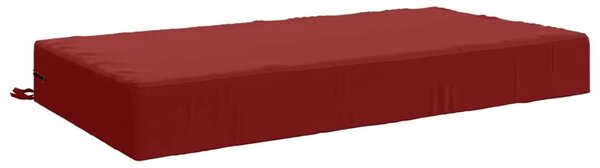 Jastuk za sjedalo SOEST 100% poliester boja crnog vina - boja crnog vina 120 x 60 x 15 cm Poliester