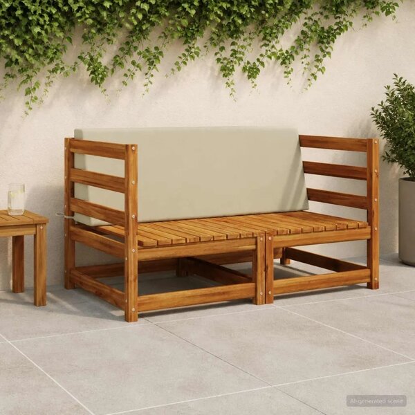 Jastuk za naslon SOEST 100% poliester Svijetlo zelena - Svijetlo zelena 120 x 20 x 40 cm Melange