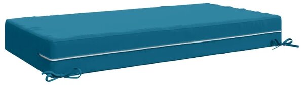Jastuk za sjedalo SOEST 100% poliester Svjetloplava - Svjetloplava 120 x 60 x 15 cm Poliester