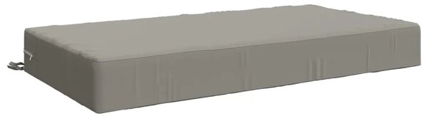 Jastuk za sjedalo SOEST 100% poliester Siva 120 x 80 x 15 cm - Siva 120 x 80 x 15 cm Poliester