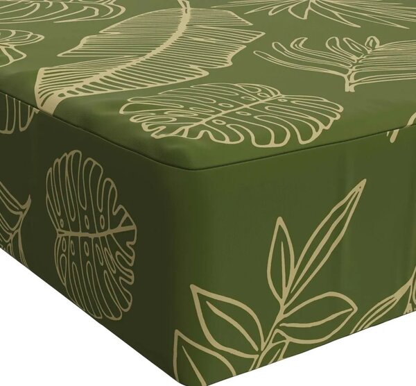 Jastuk za sjedalo SOEST 100% poliester Dezen s listom - Dezen s listom 120 x 60 x 15 cm Poliester