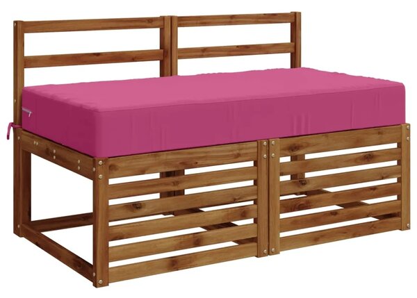 Jastuk za sjedalo SOEST 100% poliester Ružičasta - Ružičasta 120 x 60 x 15 cm Poliester