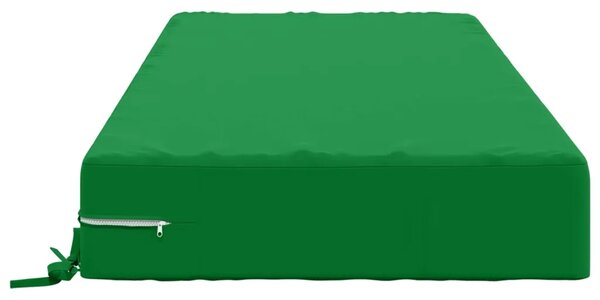 Jastuk za sjedalo SOEST 100% poliester Zelena 120 x 60 x 15 cm - Zelena 120 x 60 x 15 cm Poliester