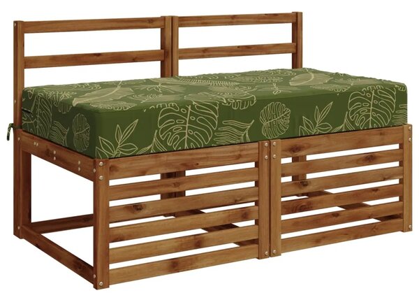 Jastuk za sjedalo SOEST 100% poliester Dezen s listom - Dezen s listom 120 x 60 x 15 cm Poliester