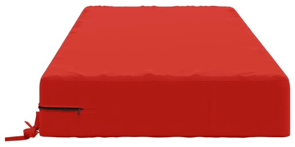 Jastuk za sjedalo SOEST 100% poliester Crvena 120 x 60 x 15 cm - Crvena 120 x 60 x 15 cm Poliester