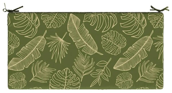 Jastuk za sjedalo SOEST 100% poliester Dezen s listom - Dezen s listom 120 x 60 x 15 cm Poliester