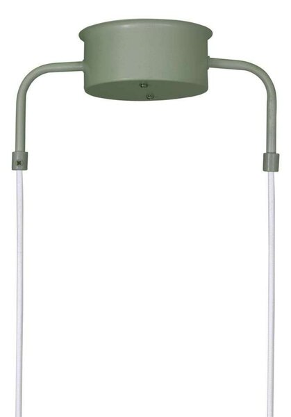 Globen Lighting viseća lampa CURVE 3, zelena, 3 žarulje, 95 cm, prigušiva, Zelena, Dnevni boravak/blagovaonica, Metal