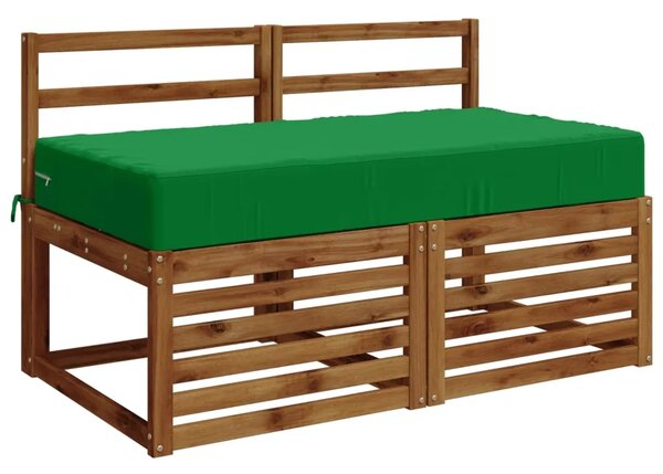 Jastuk za sjedalo SOEST 100% poliester Zelena 120 x 60 x 15 cm - Zelena 120 x 60 x 15 cm Poliester
