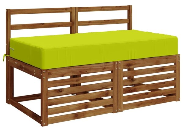 Jastuk za sjedalo SOEST 100% poliester Svjetlozelena - Svjetlozelena 120 x 60 x 15 cm Poliester