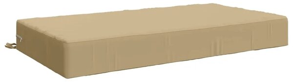 Jastuk za sjedalo SOEST 100% poliester Bež 120 x 60 x 15 cm - Bež 120 x 60 x 15 cm Poliester