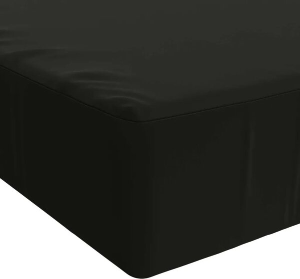 Jastuk za sjedalo SOEST 100% poliester Crna 120 x 60 x 15 cm - Crna 120 x 60 x 15 cm Poliester