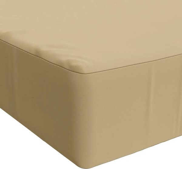 Jastuk za sjedalo SOEST 100% poliester Bež 120 x 60 x 15 cm - Bež 120 x 60 x 15 cm Poliester