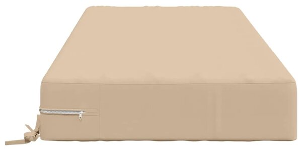 Jastuk za sjedalo SOEST 100% poliester Krem 120 x 60 x 15 cm - Krem 120 x 60 x 15 cm Melange