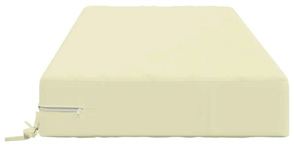Jastuk za sjedalo SOEST 100% poliester Krem 120 x 60 x 15 cm - Krem 120 x 60 x 15 cm Poliester
