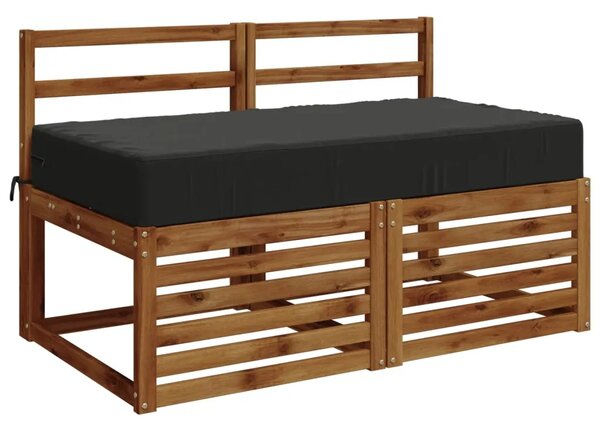 Jastuk za sjedalo SOEST 100% poliester Antracit - Antracit 120 x 80 x 15 cm Poliester