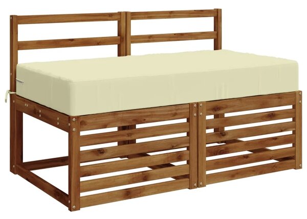 Jastuk za sjedalo SOEST 100% poliester Krem 120 x 60 x 15 cm - Krem 120 x 60 x 15 cm Poliester