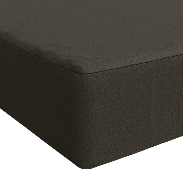 Jastuk za sjedalo SOEST 100% poliester Antracit - Antracit 120 x 60 x 15 cm Melange