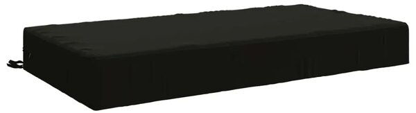 Jastuk za sjedalo SOEST 100% poliester Crna 120 x 60 x 15 cm - Crna 120 x 60 x 15 cm Poliester