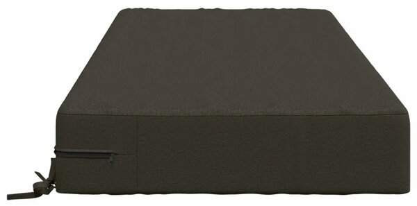 Jastuk za sjedalo SOEST 100% poliester Antracit - Antracit 120 x 60 x 15 cm Melange