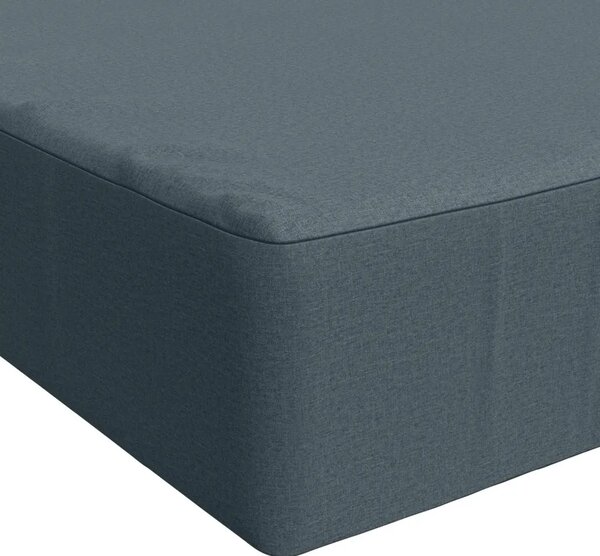 Jastuk za sjedalo SOEST 100% poliester Plava 120 x 60 x 15 cm - Plava 120 x 60 x 15 cm Melange
