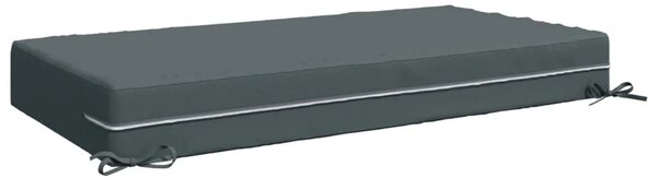 Jastuk za sjedalo SOEST 100% poliester Plava 120 x 60 x 15 cm - Plava 120 x 60 x 15 cm Melange
