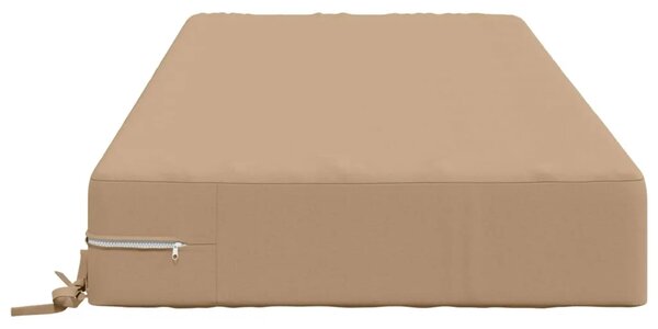 Jastuk za sjedalo SOEST 100% poliester Pijesak 120 x 60 x 15 cm - Pijesak 120 x 60 x 15 cm Melange