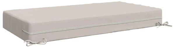 Jastuk za sjedalo SOEST 100% poliester Bijela 120 x 60 x 15 cm - Bijela 120 x 60 x 15 cm Melange