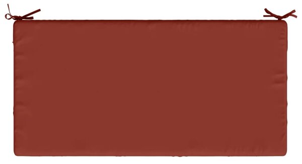 Jastuk za sjedalo SOEST 100% poliester Crvena 120 x 60 x 15 cm - Crvena 120 x 60 x 15 cm Melange