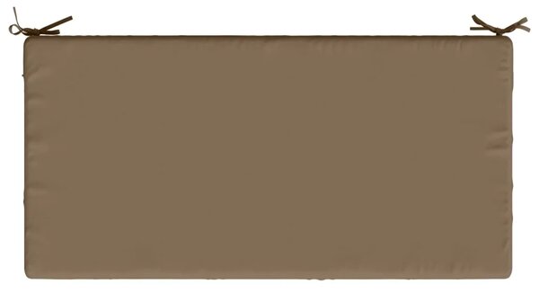 Jastuk za sjedalo SOEST 100% poliester Sivosmeđa - Sivosmeđa 120 x 60 x 15 cm Melange
