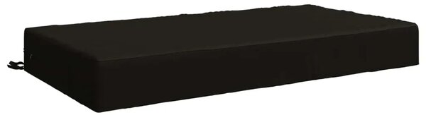 Jastuk za sjedalo SOEST 100% poliester Crna 120 x 60 x 15 cm - Crna 120 x 60 x 15 cm Melange