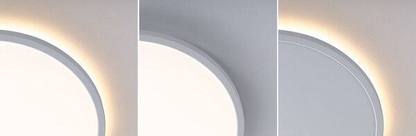 Paulmann LED stropna svjetiljka Atria Shine, bijela, Ø 29 cm 3000 K, Bijela, Dnevni boravak/blagovaonica, Plastika